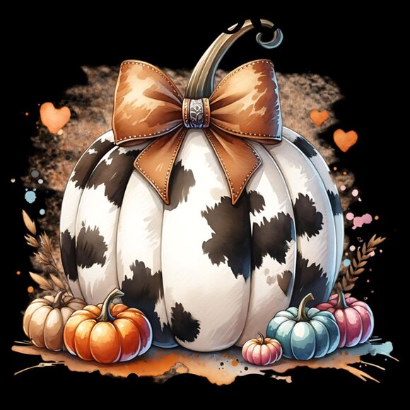 Happy Pumpkin Kitchen Towels, Pumpkin Spice Towels Set, Kitchen Dish Towel - Picture 4 of 10